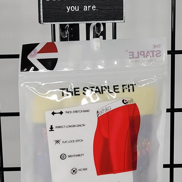 Ethika Staple Fit Men's Boxer Briefs – LSU Bengal Tiger Print- (Gift for Him) L - Picture 6 of 6